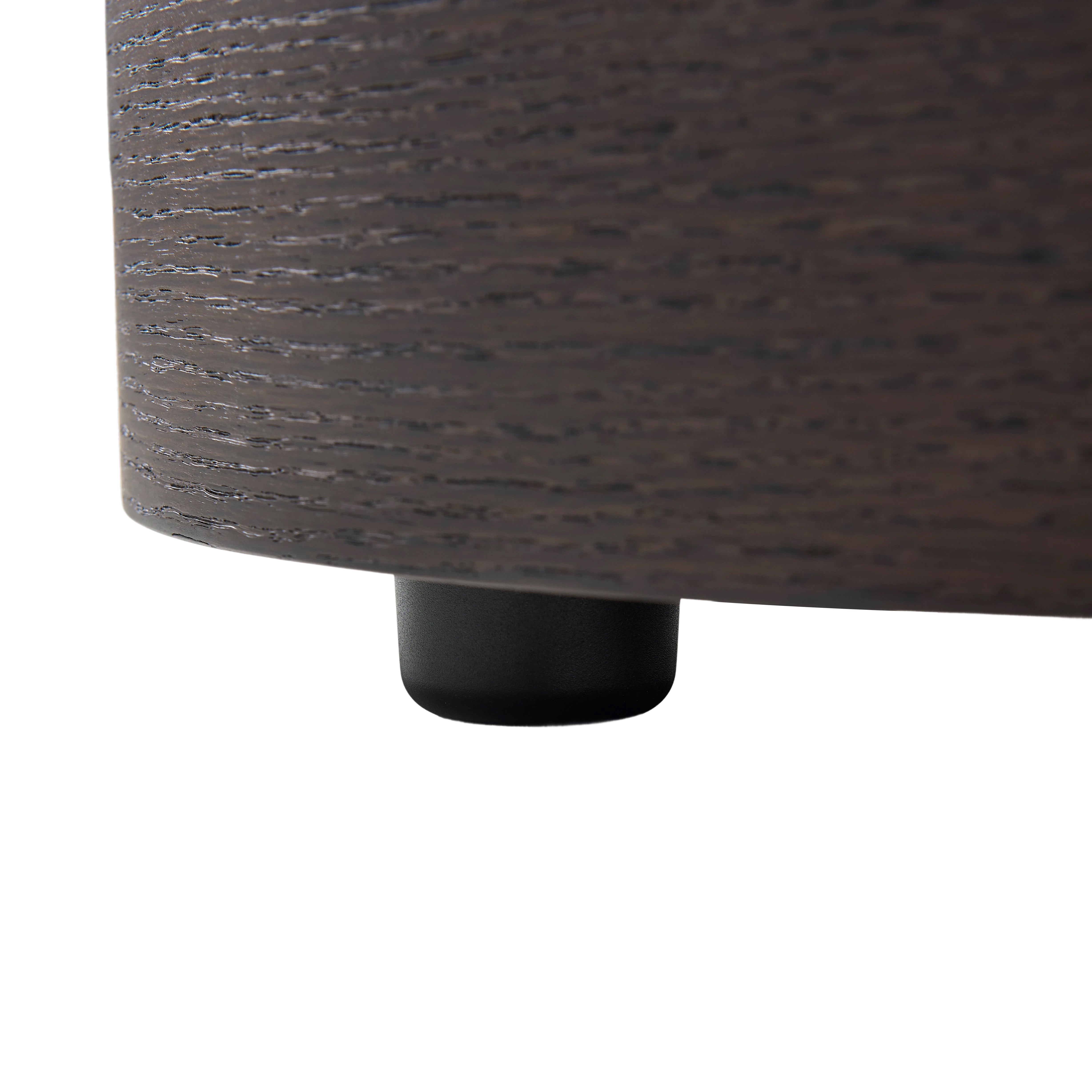 Alder Bedside Table - Smoked Oak