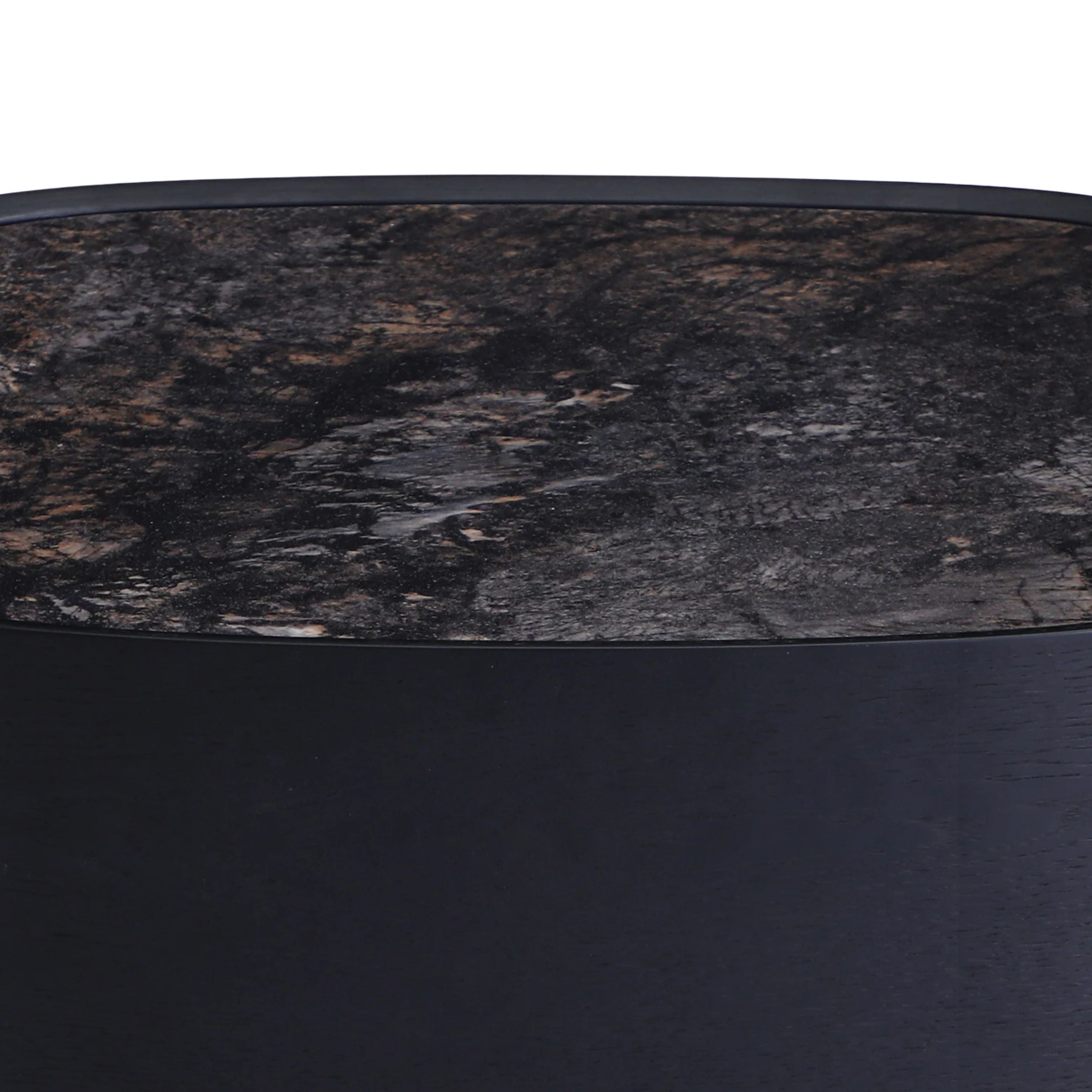 Sable Bedside Table - Black