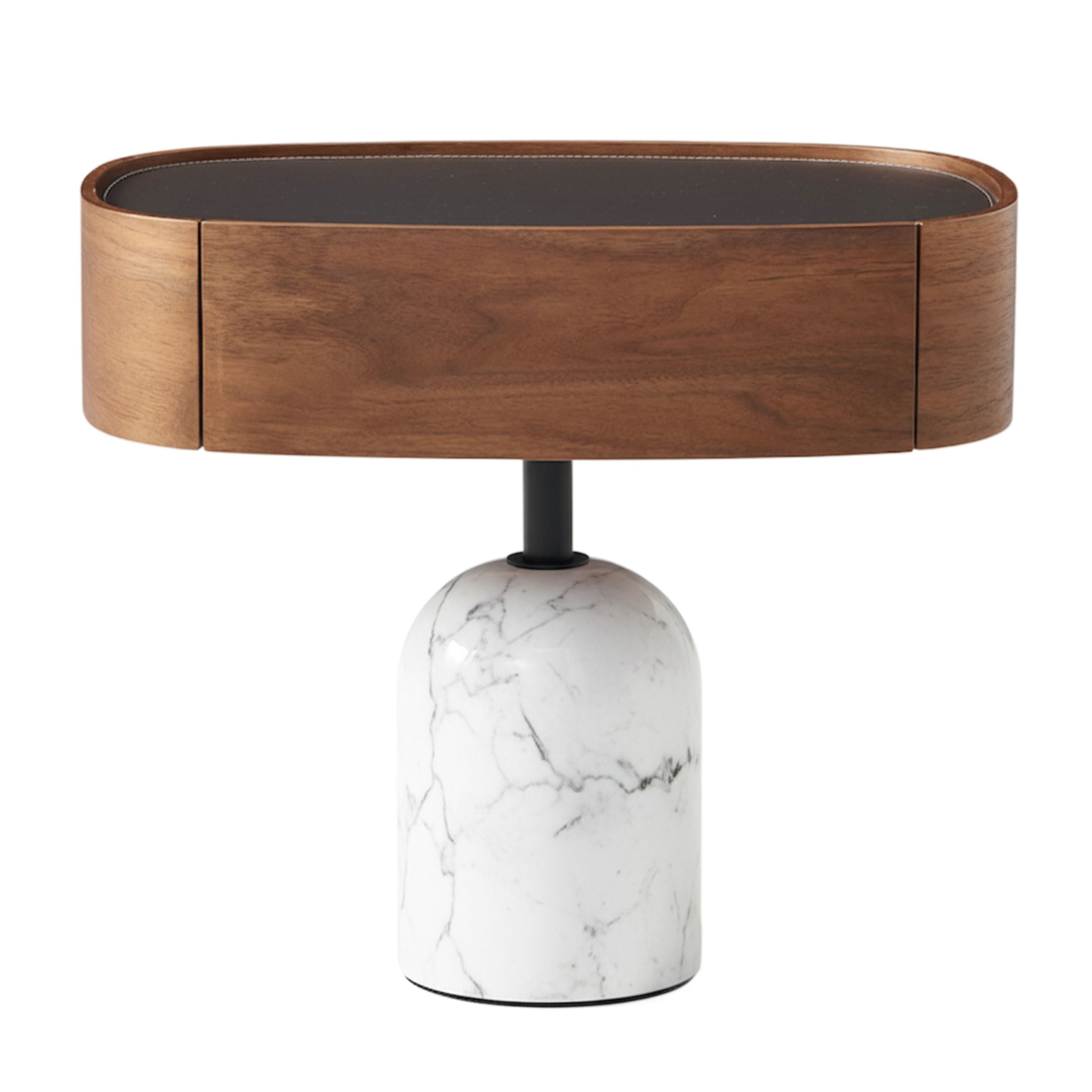 Vesta Bedside Table White