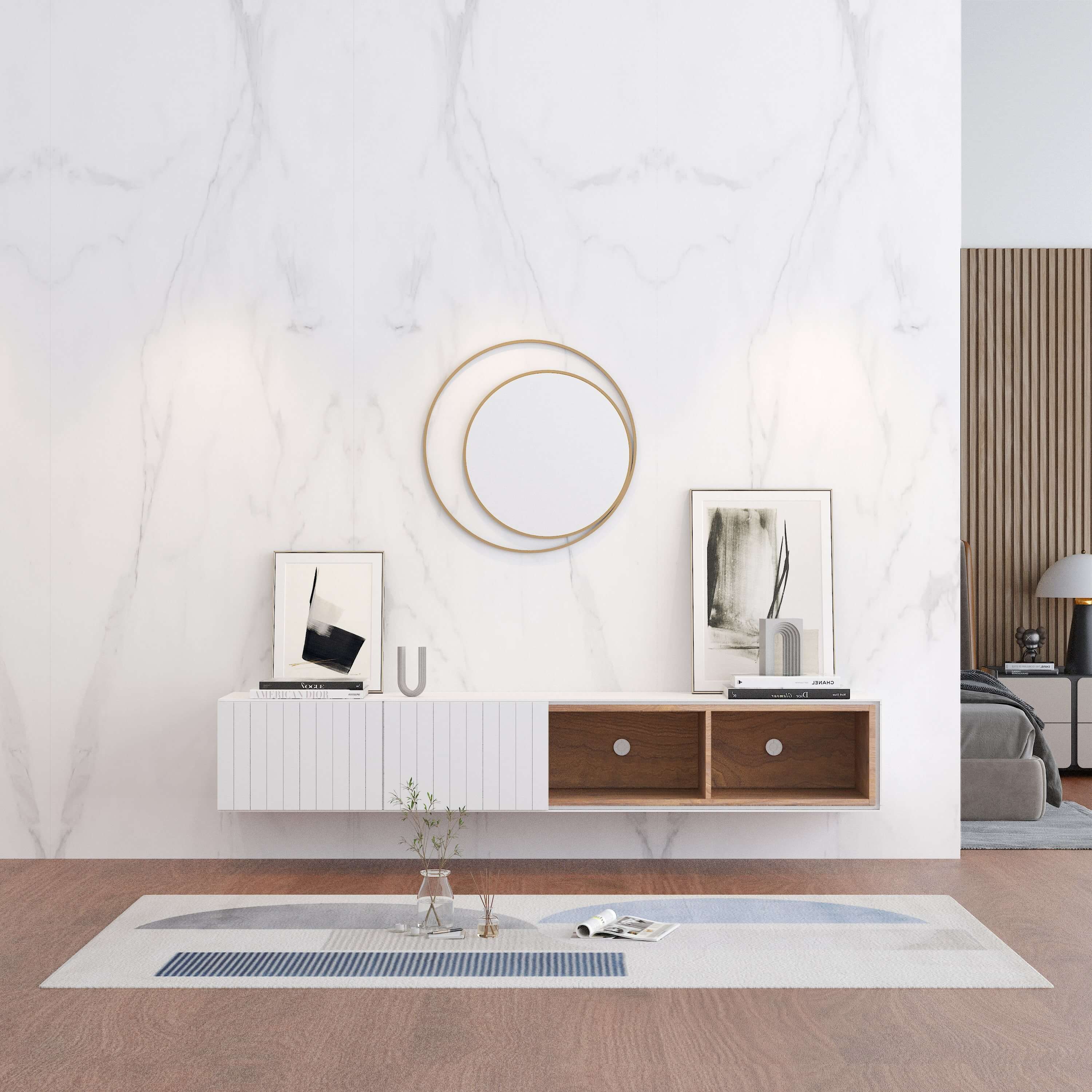Zion Floating TV Unit