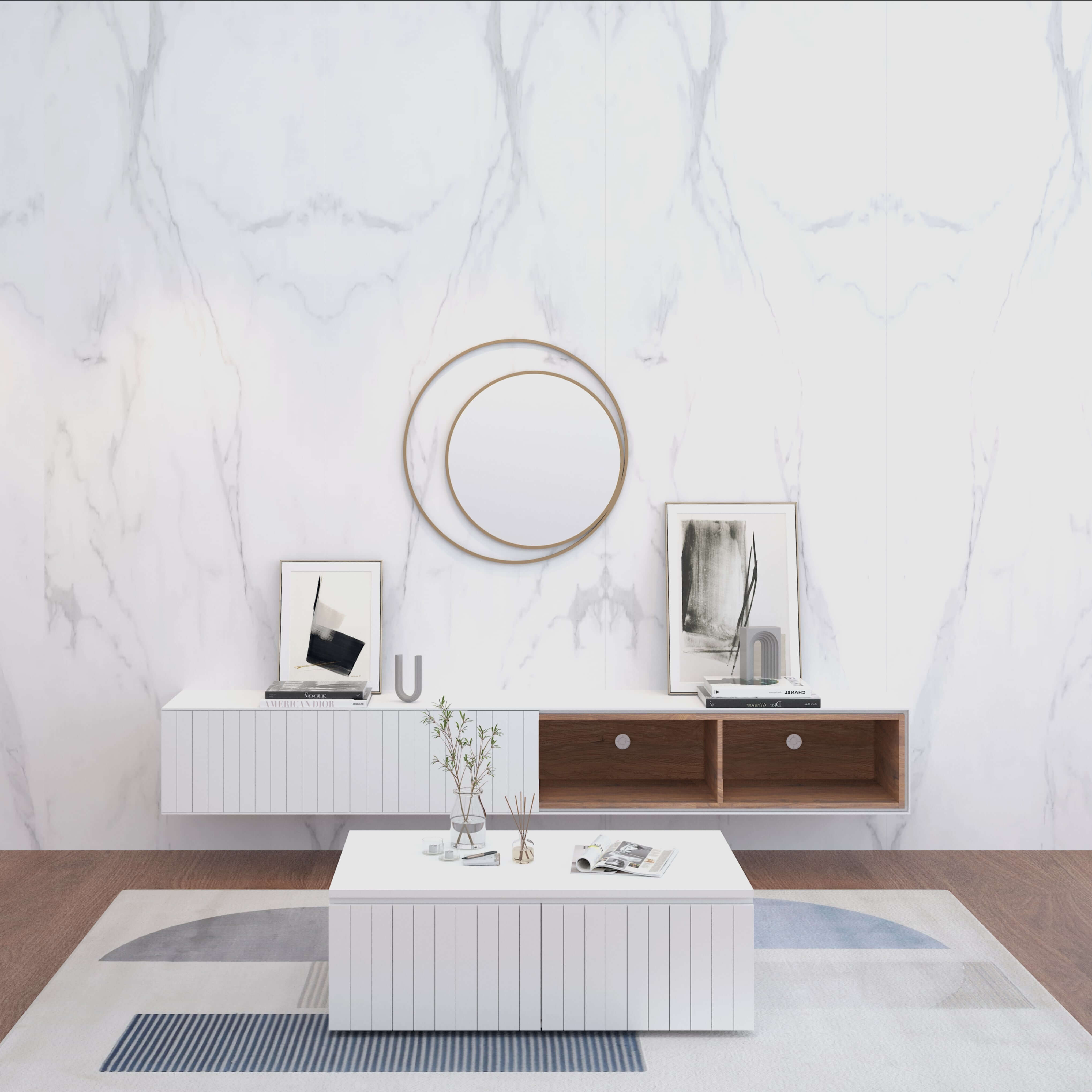 Zion Floating TV Unit