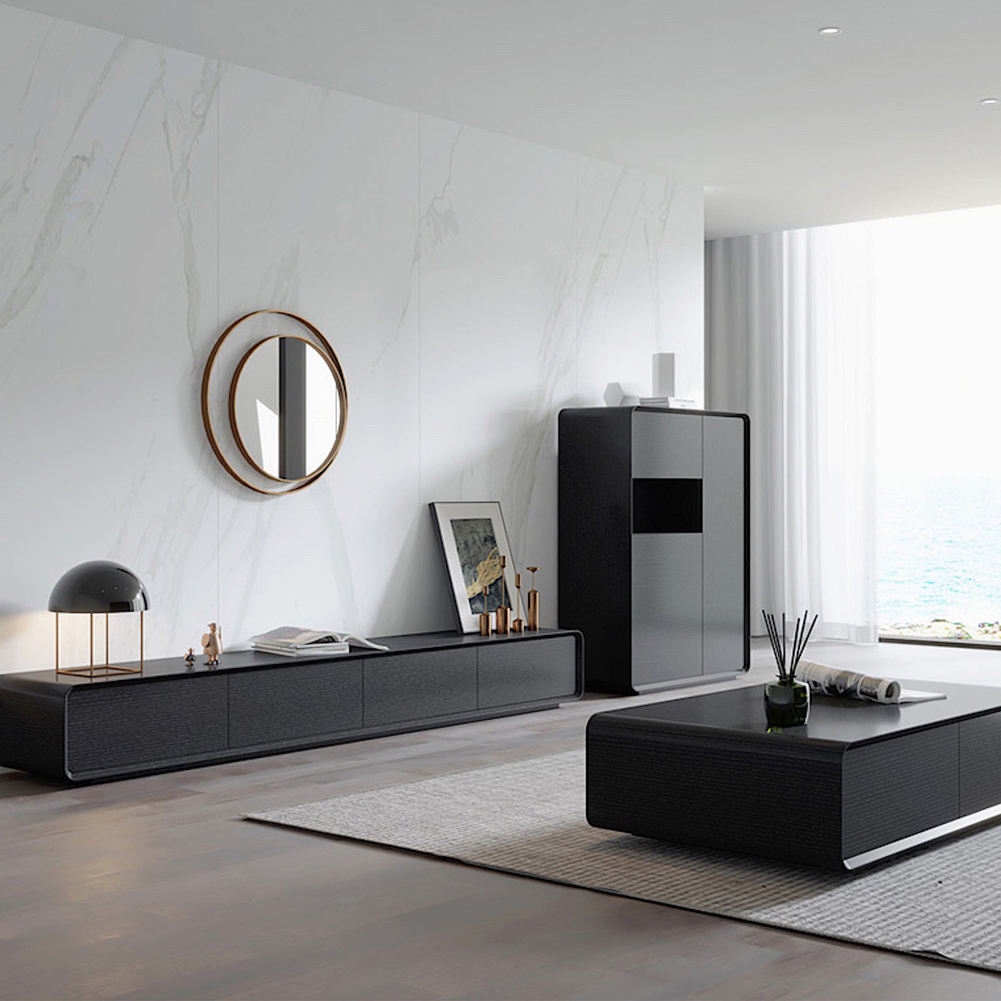 Luna Coffee Table Black