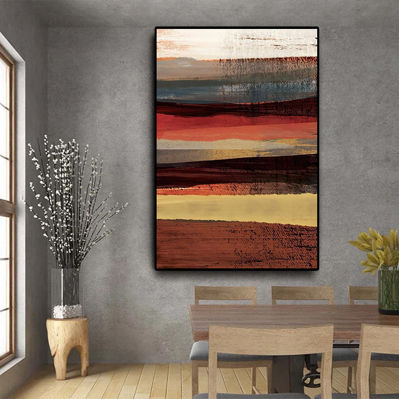 Layered Earth Print