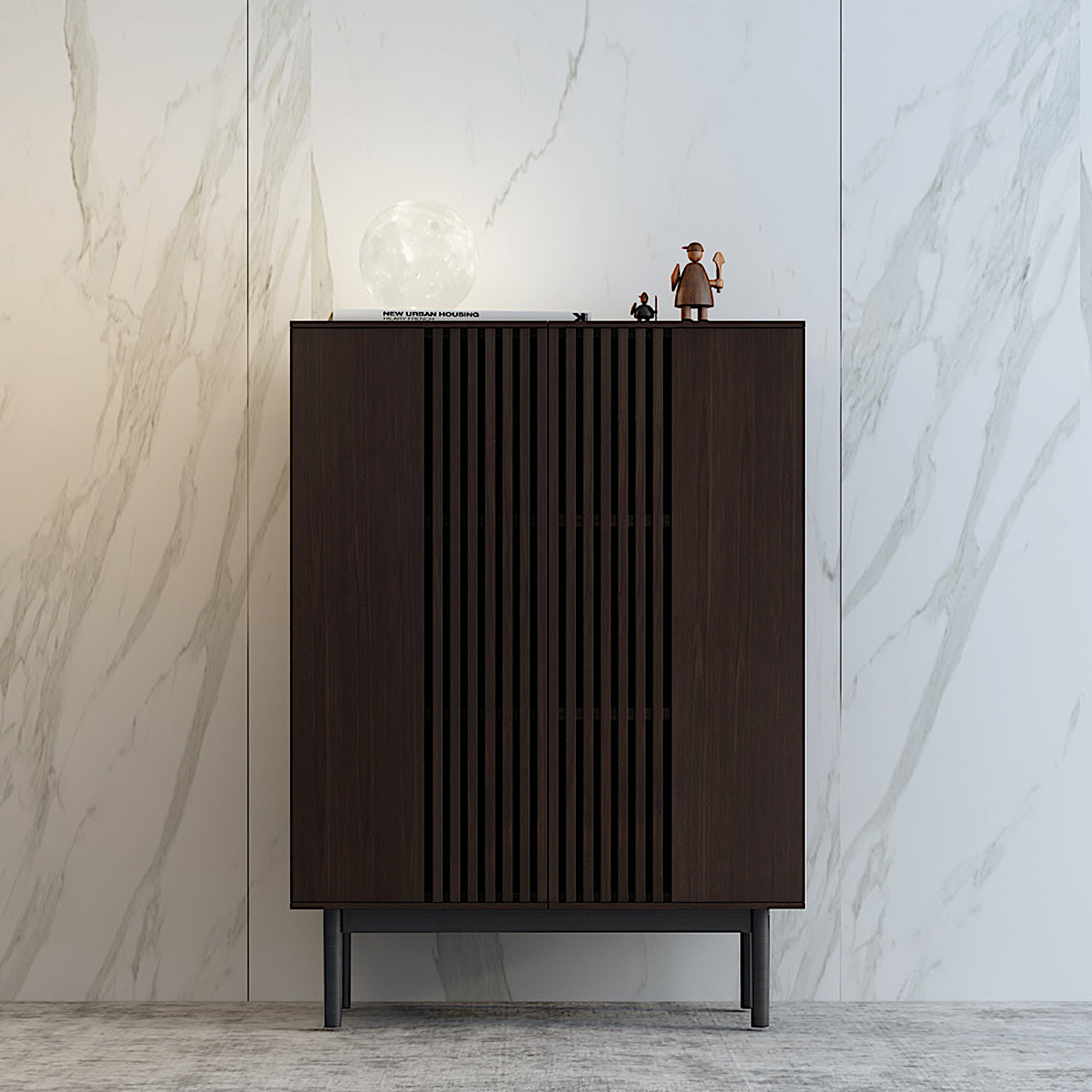 Dark Walnut Tallboy