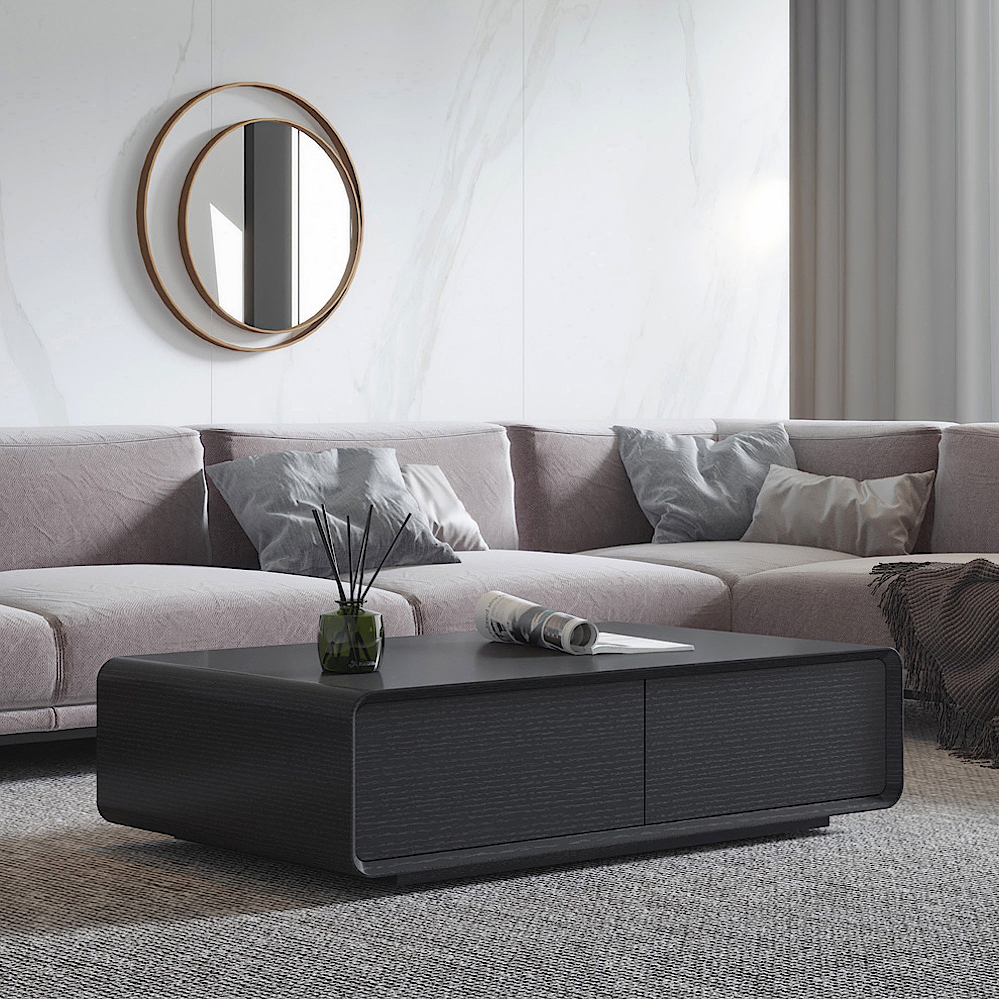 Luna Coffee Table Black