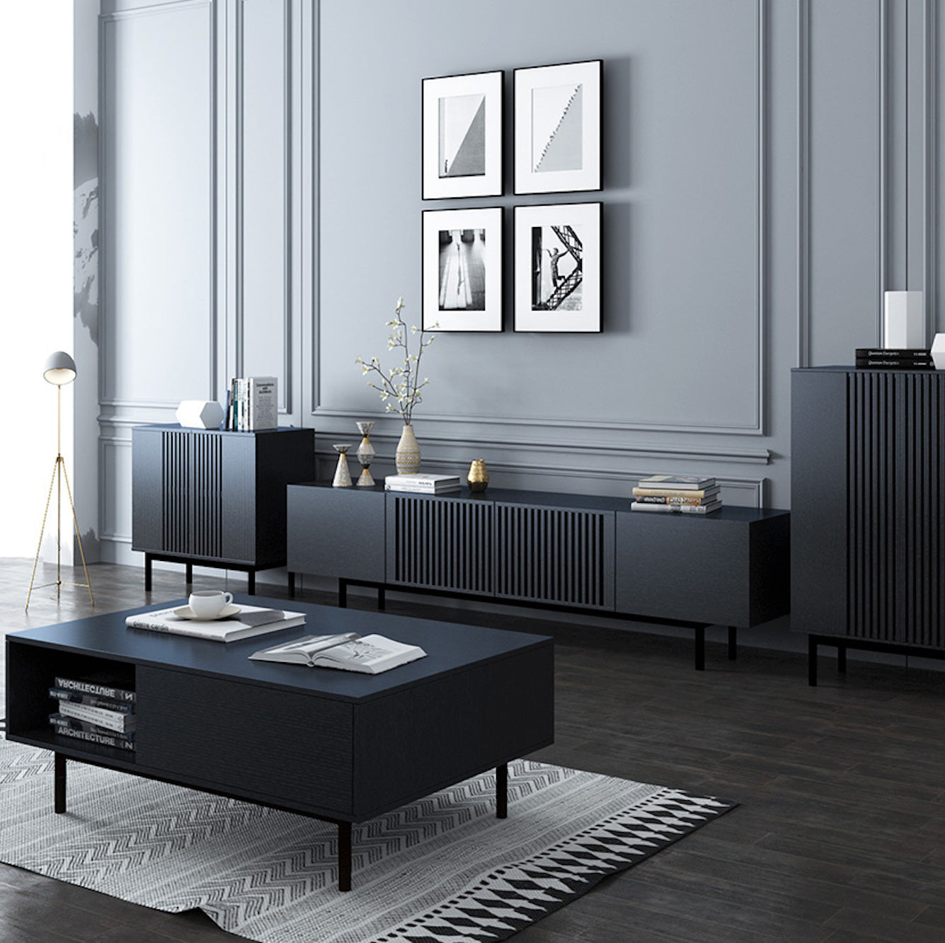 Black Oak Coffee Table