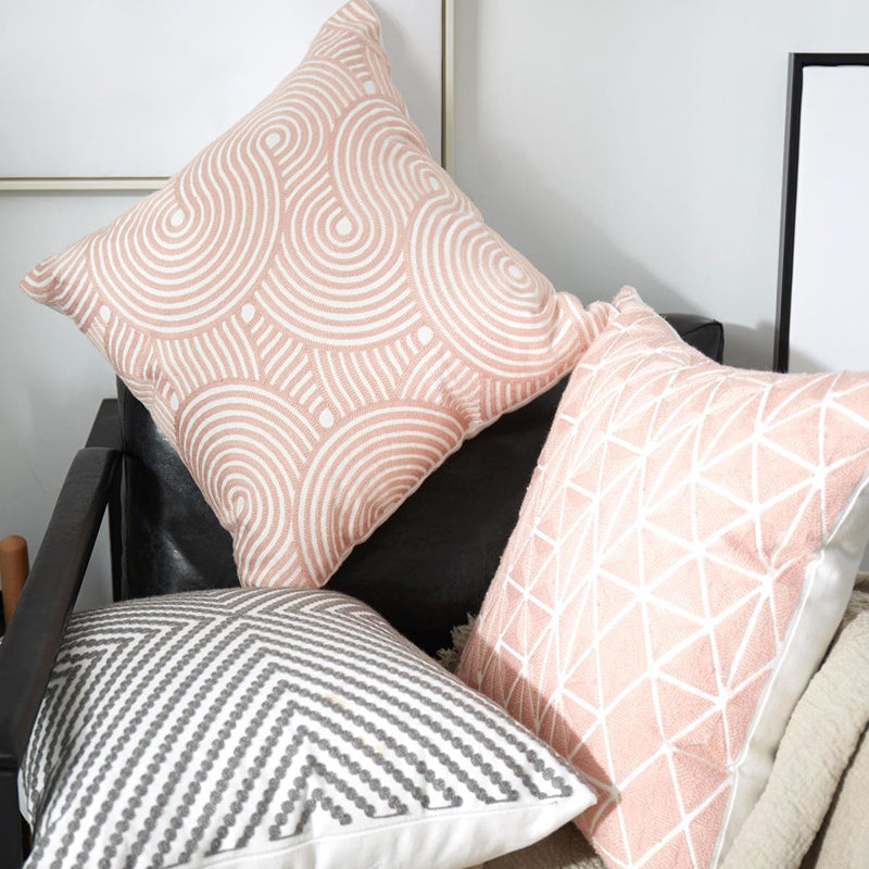 Pink Cushion Cover