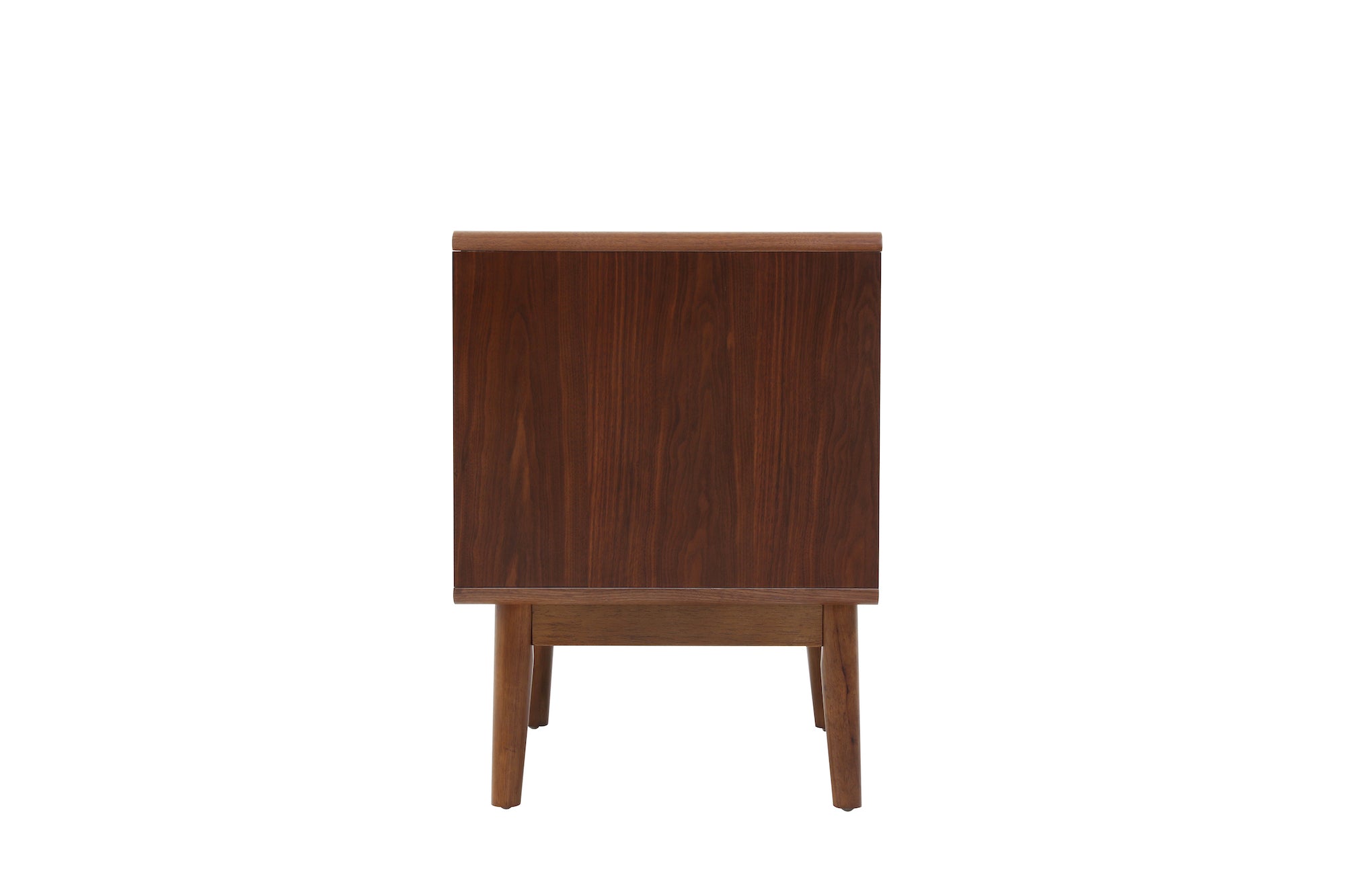 Bedside Table Walnut Khaki