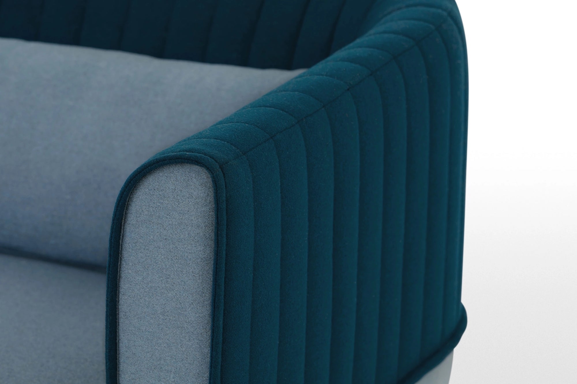 Blue Cashmere Sofa