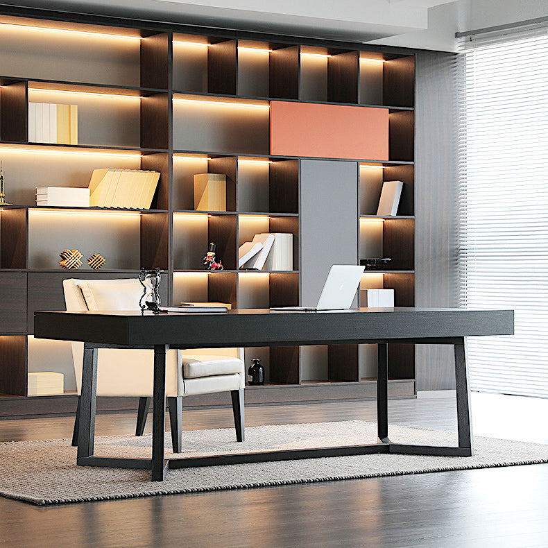 Home Office Desk Black