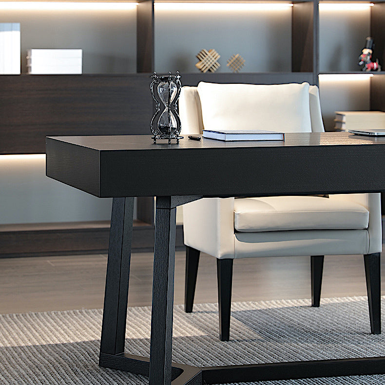Home Office Desk Black