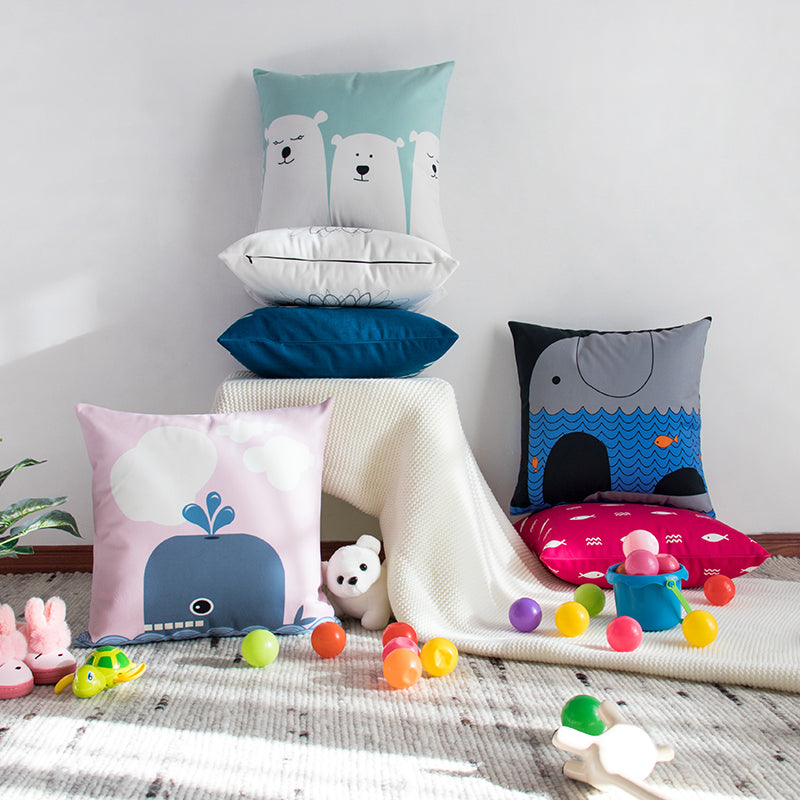 Kids cushion covers clearance