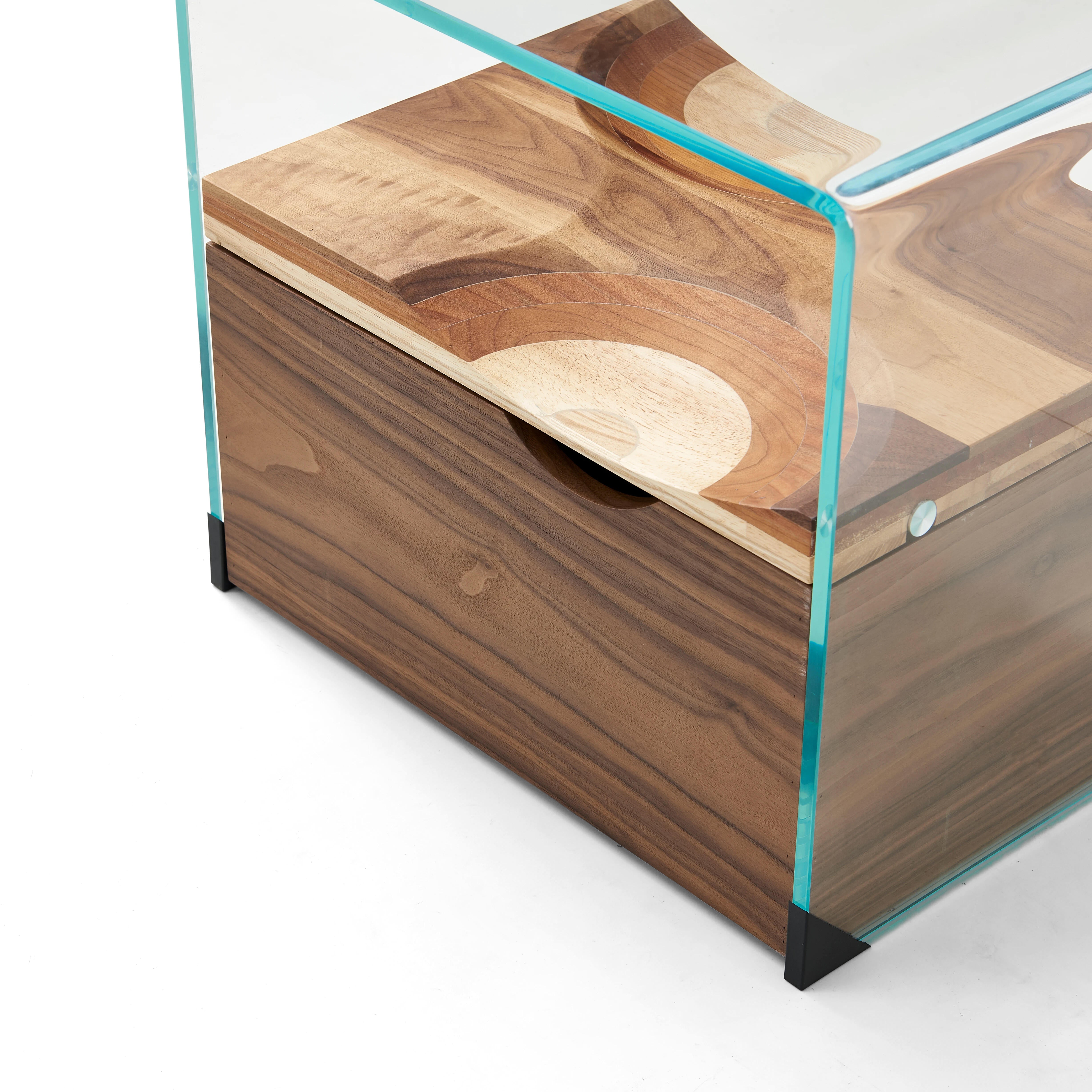 Kalif Bedside Table with Drawer