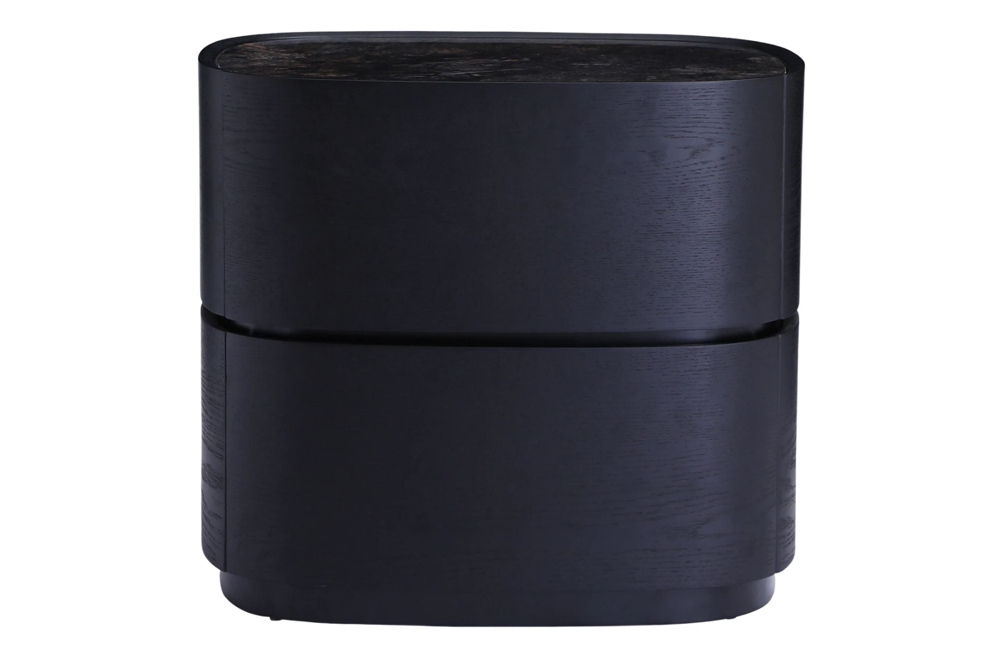 Sable Bedside Table - Black