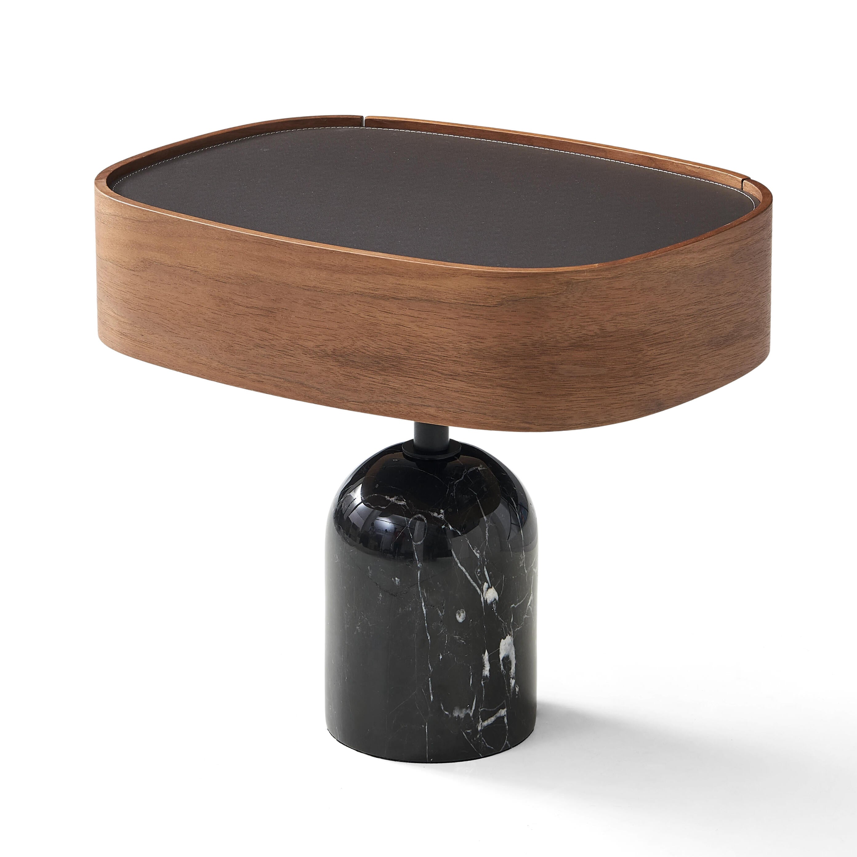 Vesta Bedside Table Black