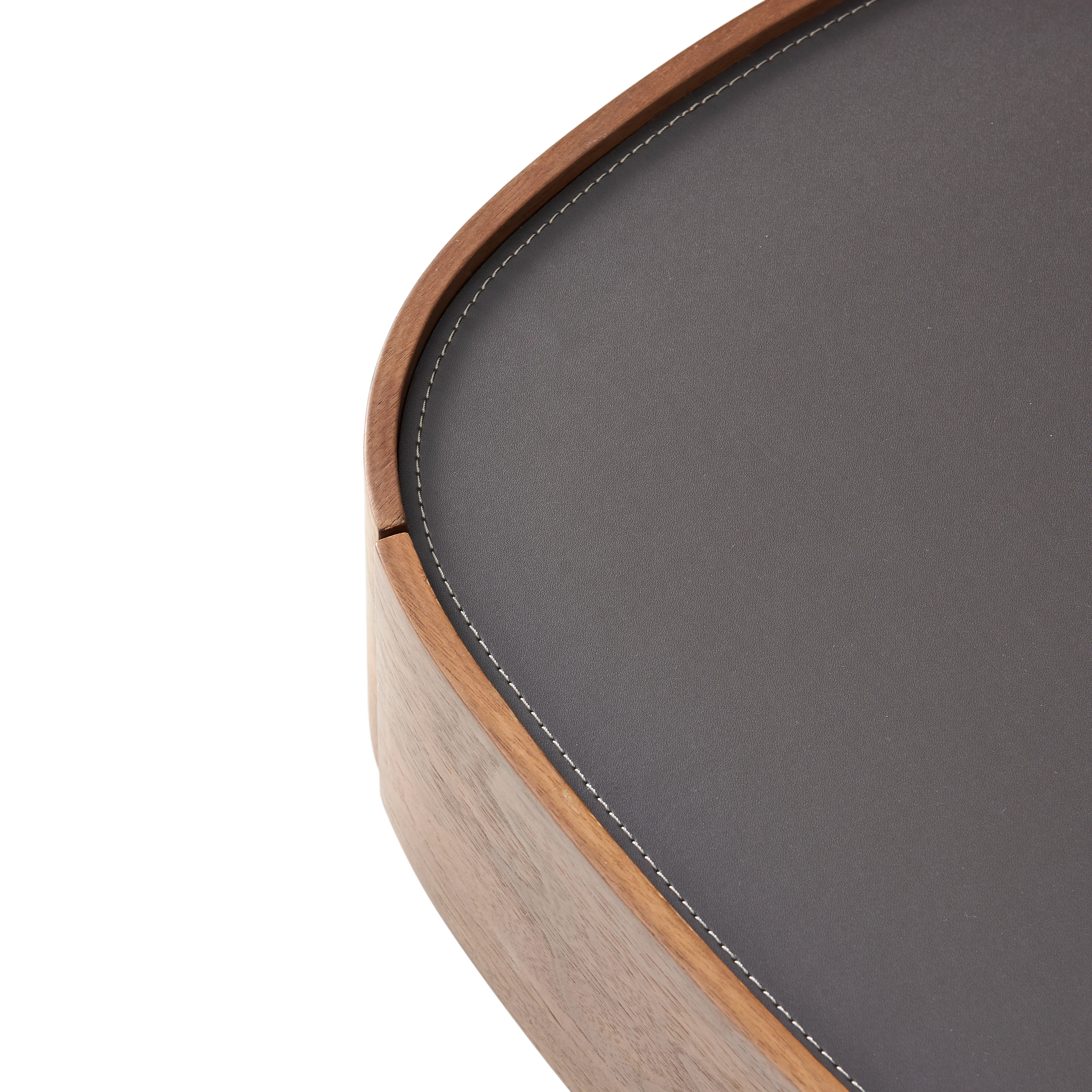 Vesta Bedside Table Black