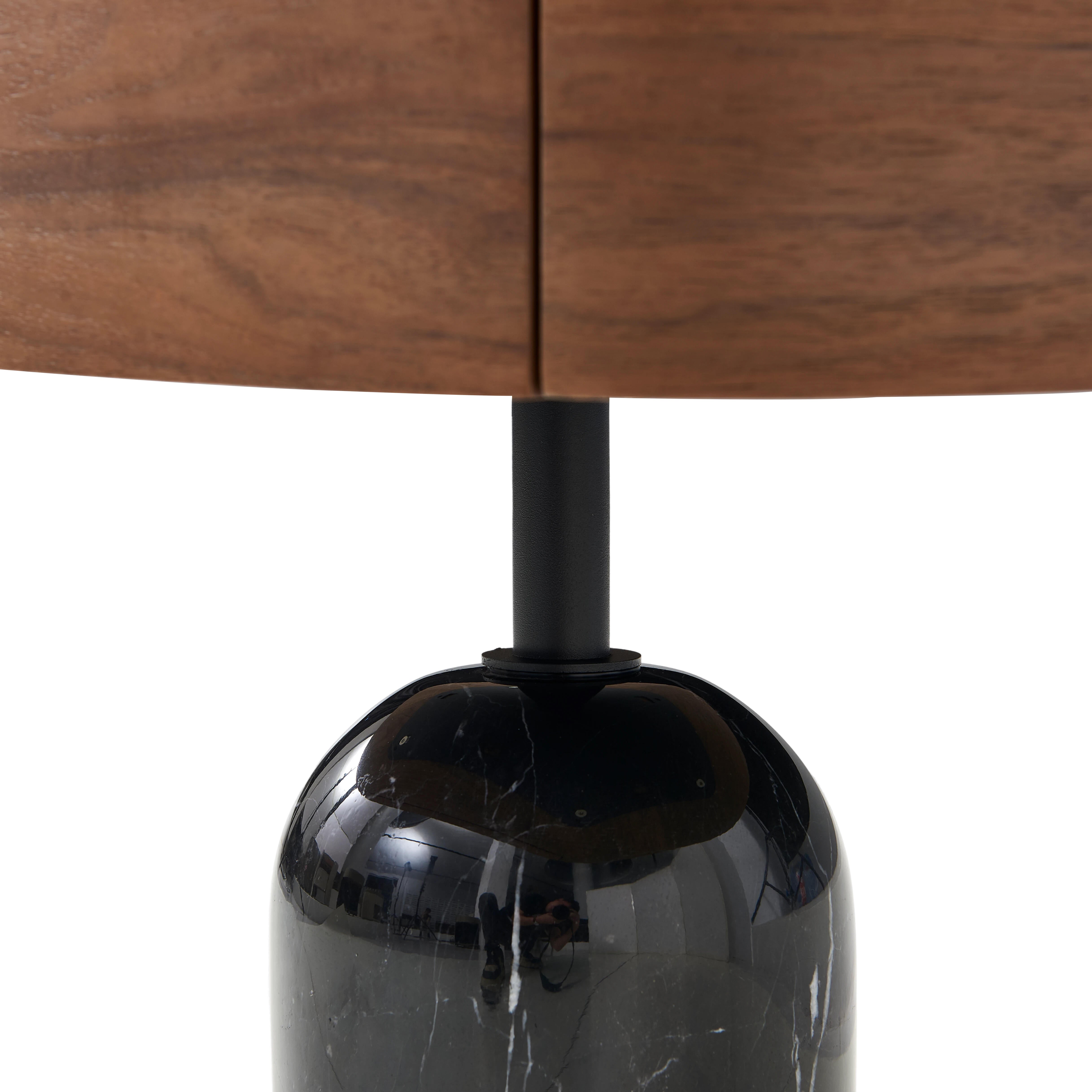 Vesta Bedside Table Black