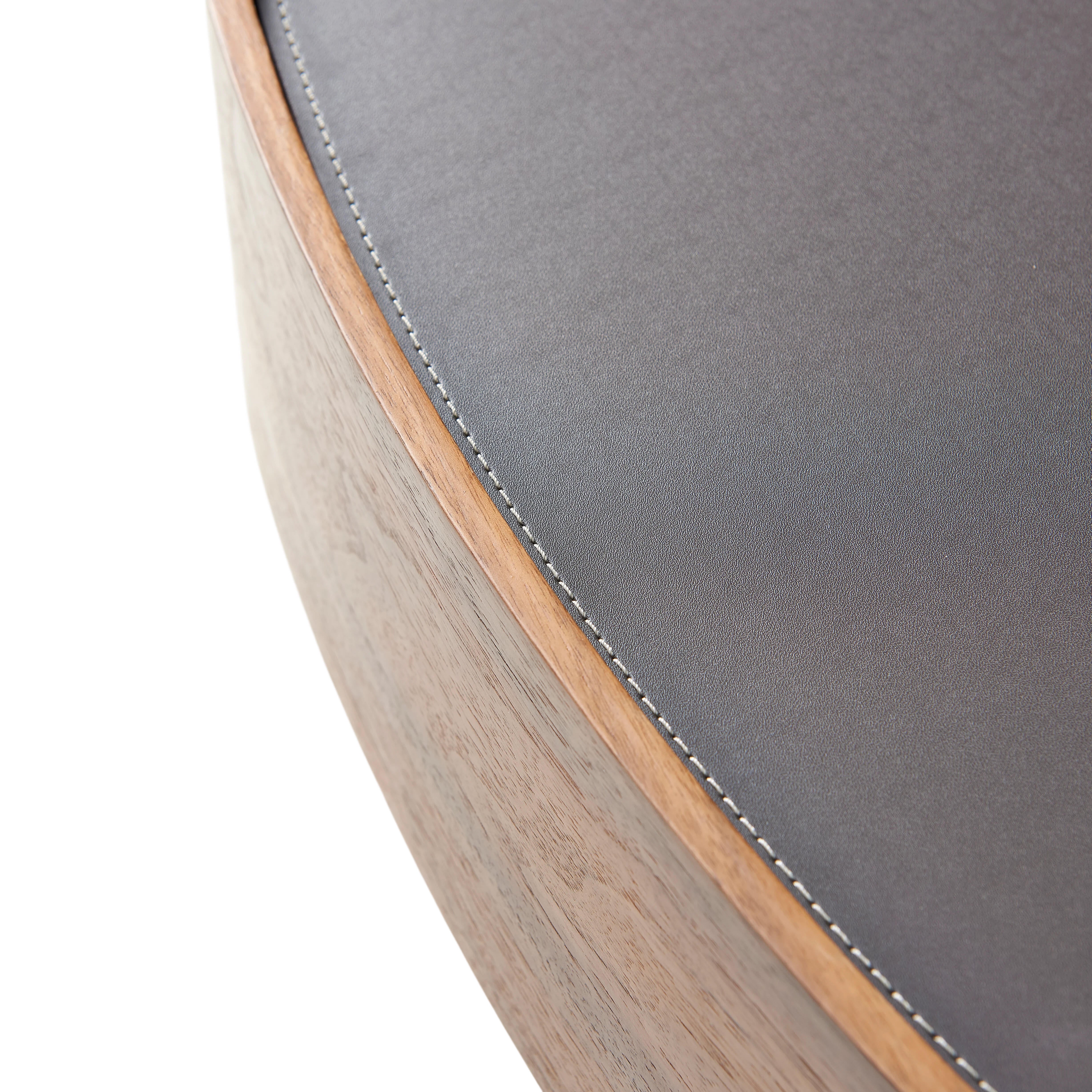 Vesta Bedside Table Black