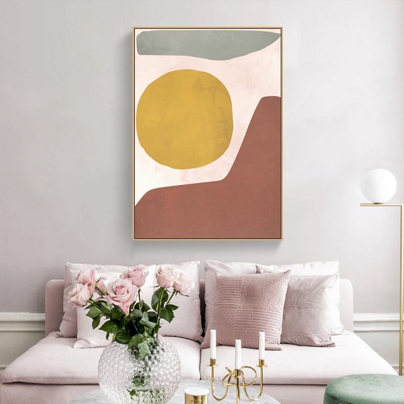 Earthy Sun Print