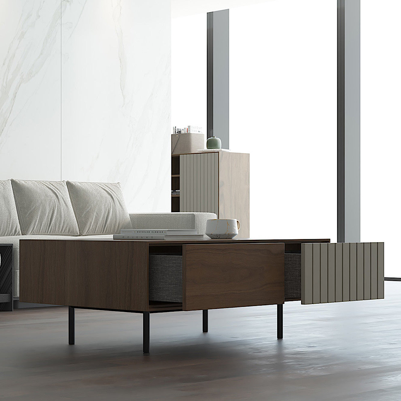 Walnut Coffee Table