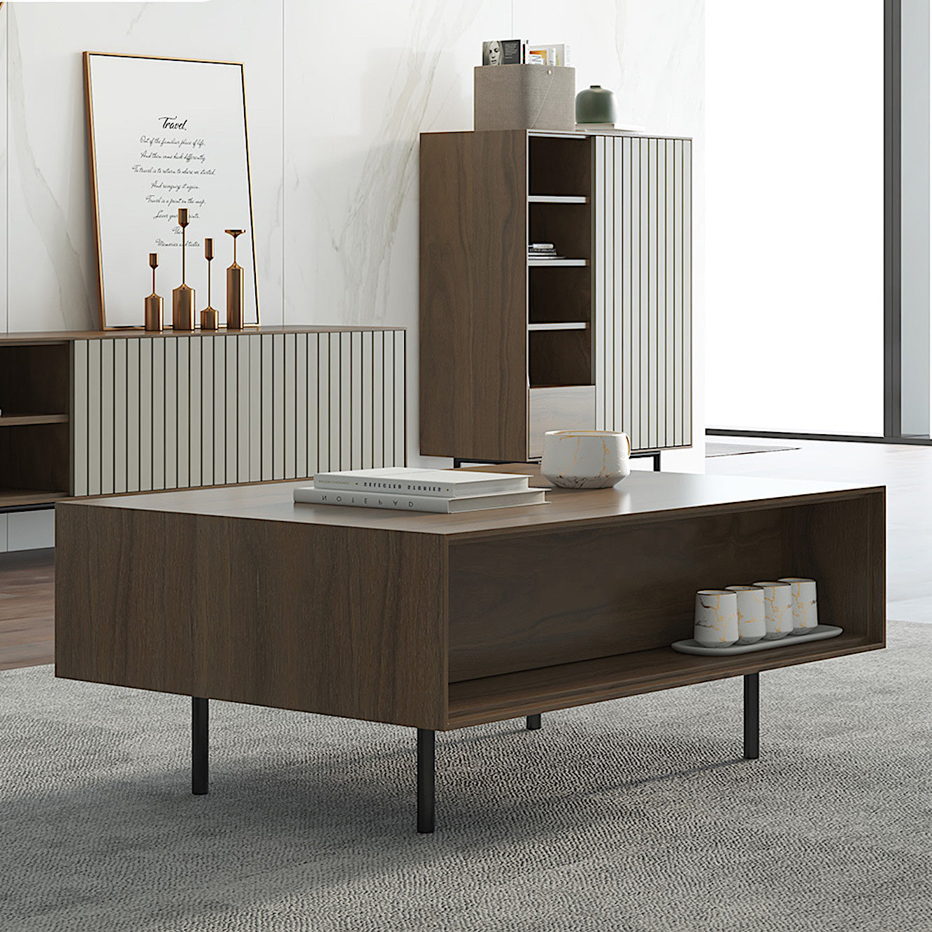 Walnut Coffee Table