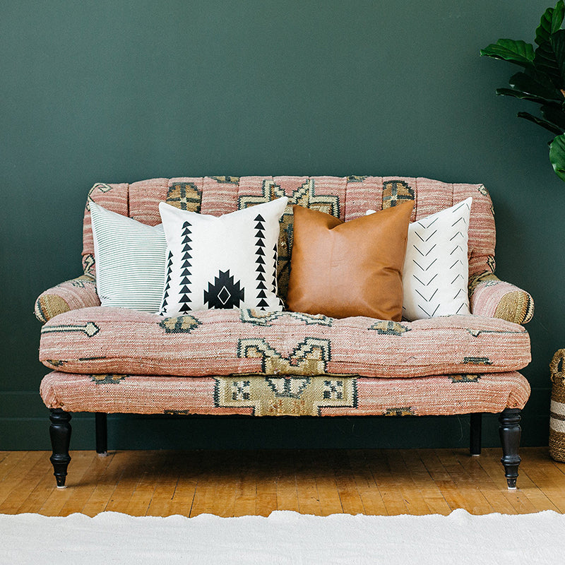 Decorative Cushions on sofa
