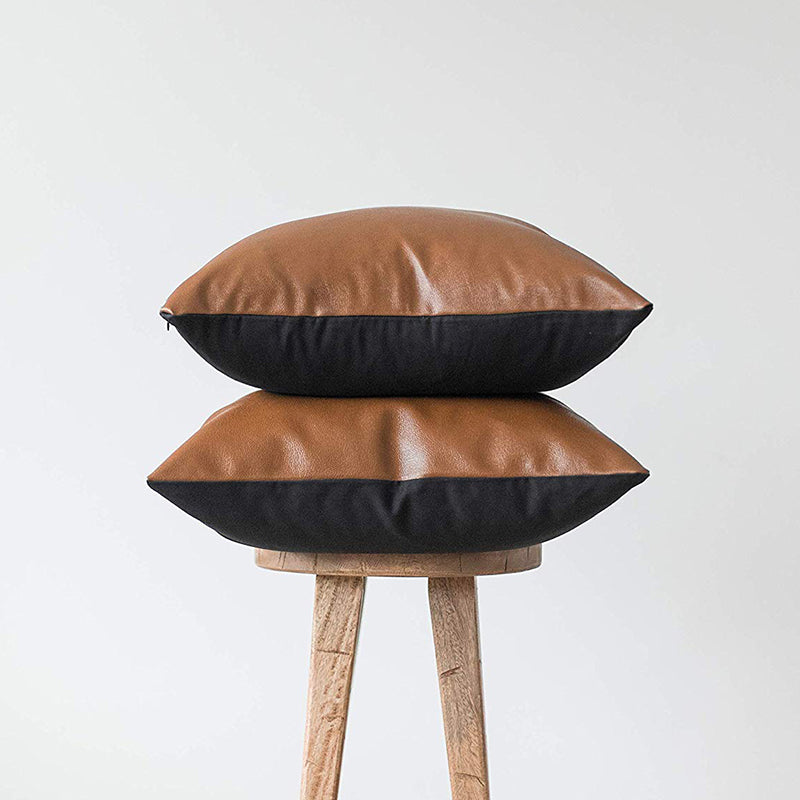 Brown and Black Cushion