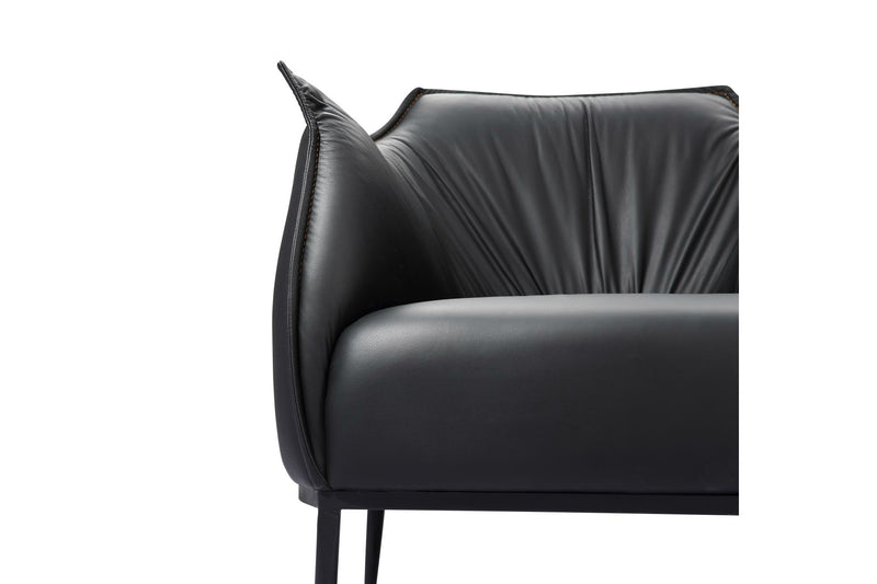 Black 3 seater sofa