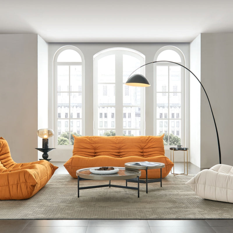 Orange 2 & 3 Seater Sofa