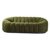 3 seater sofa green