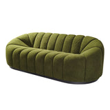 3 seater sofa green