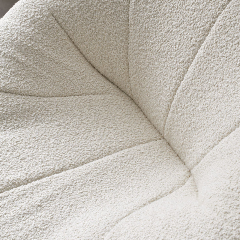 White sofa fabric