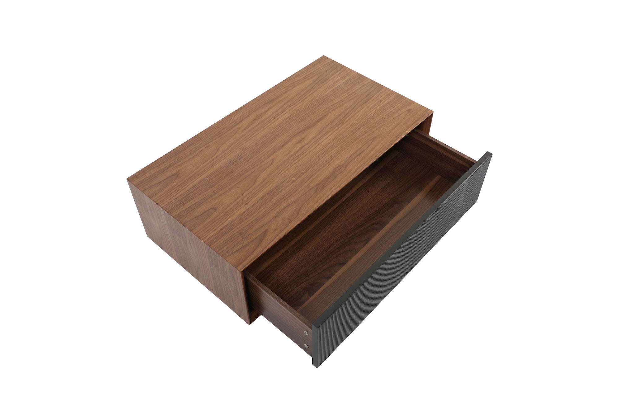 Walnut Wood Grain Finish Entertainment Unit