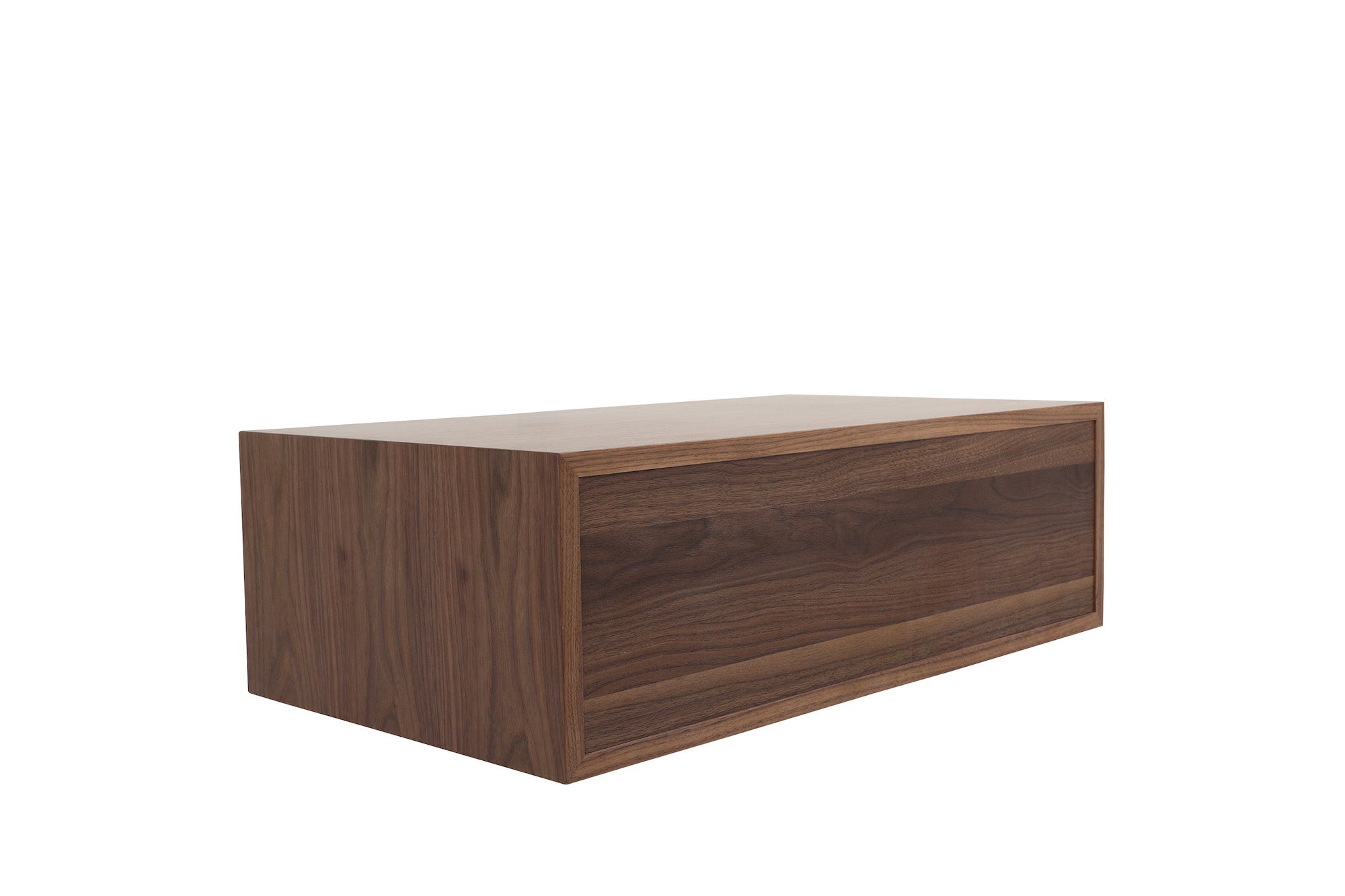 Walnut Wood Grain Finish Entertainment Unit