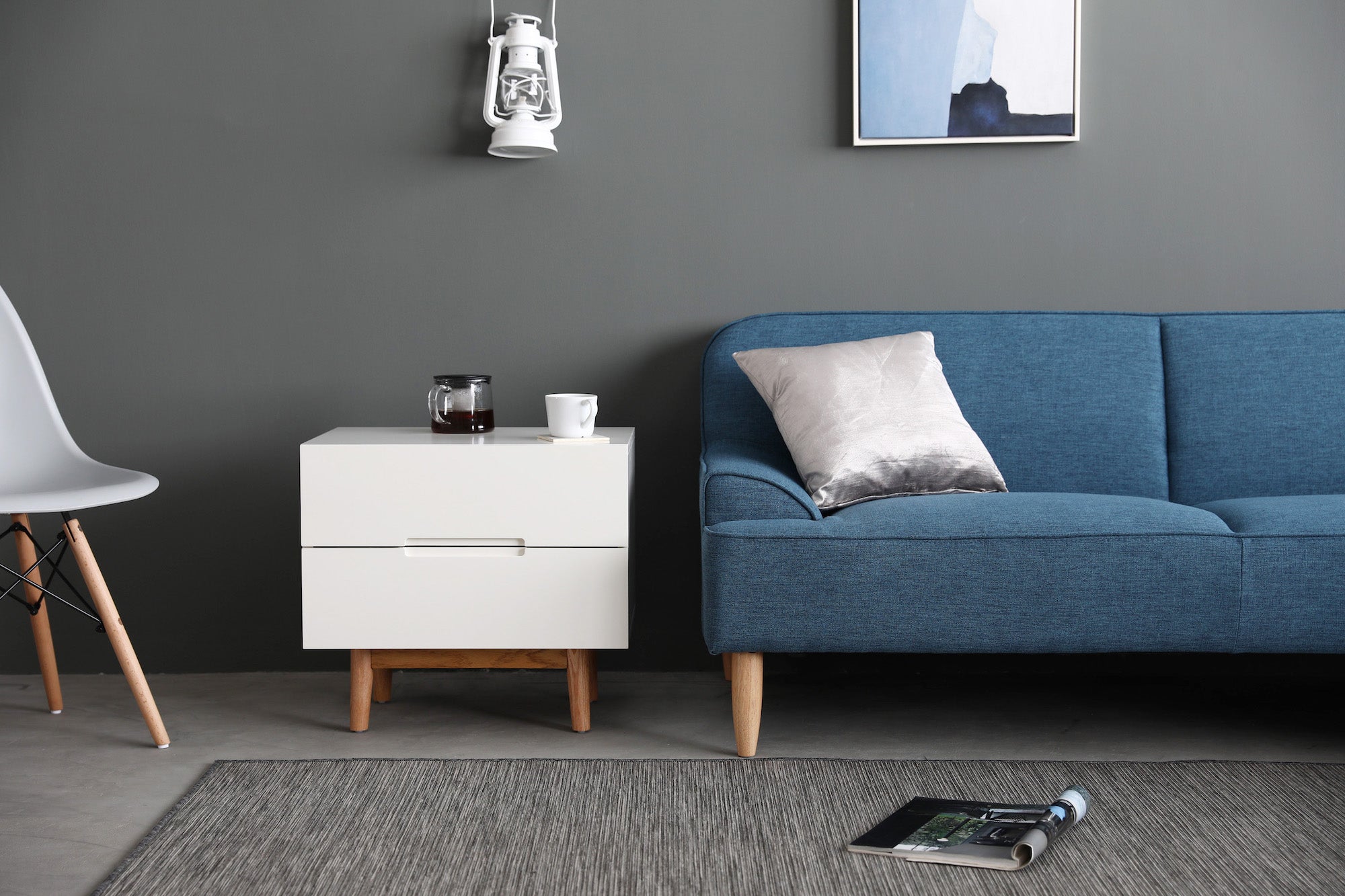 Sleek Bedside Table
