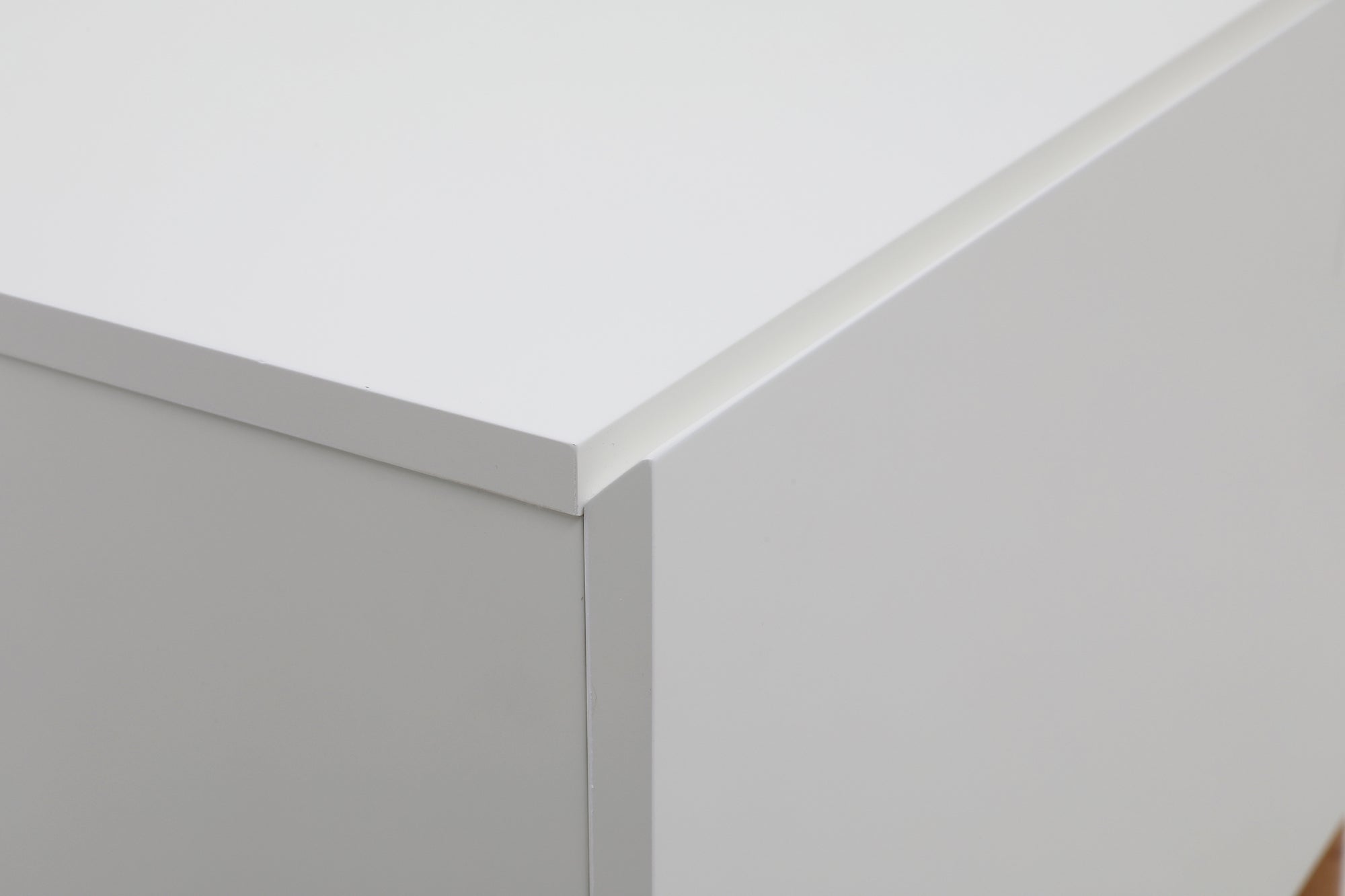 Cabinet White Melamine Exterior