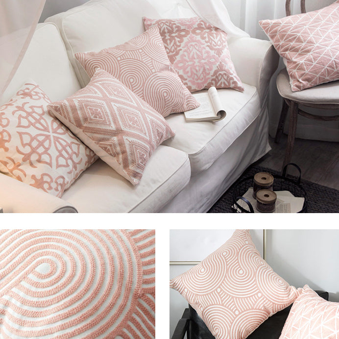 Pink Cushion Cover