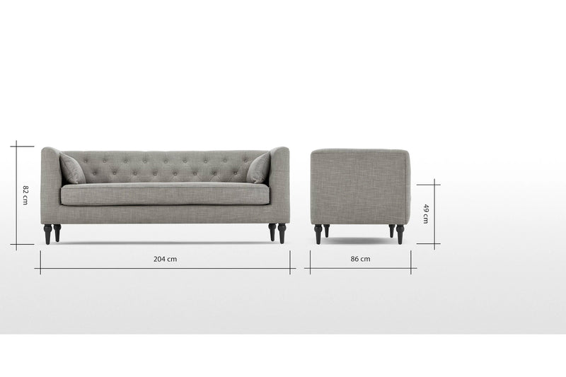 3 Seater Sofa Dimension 