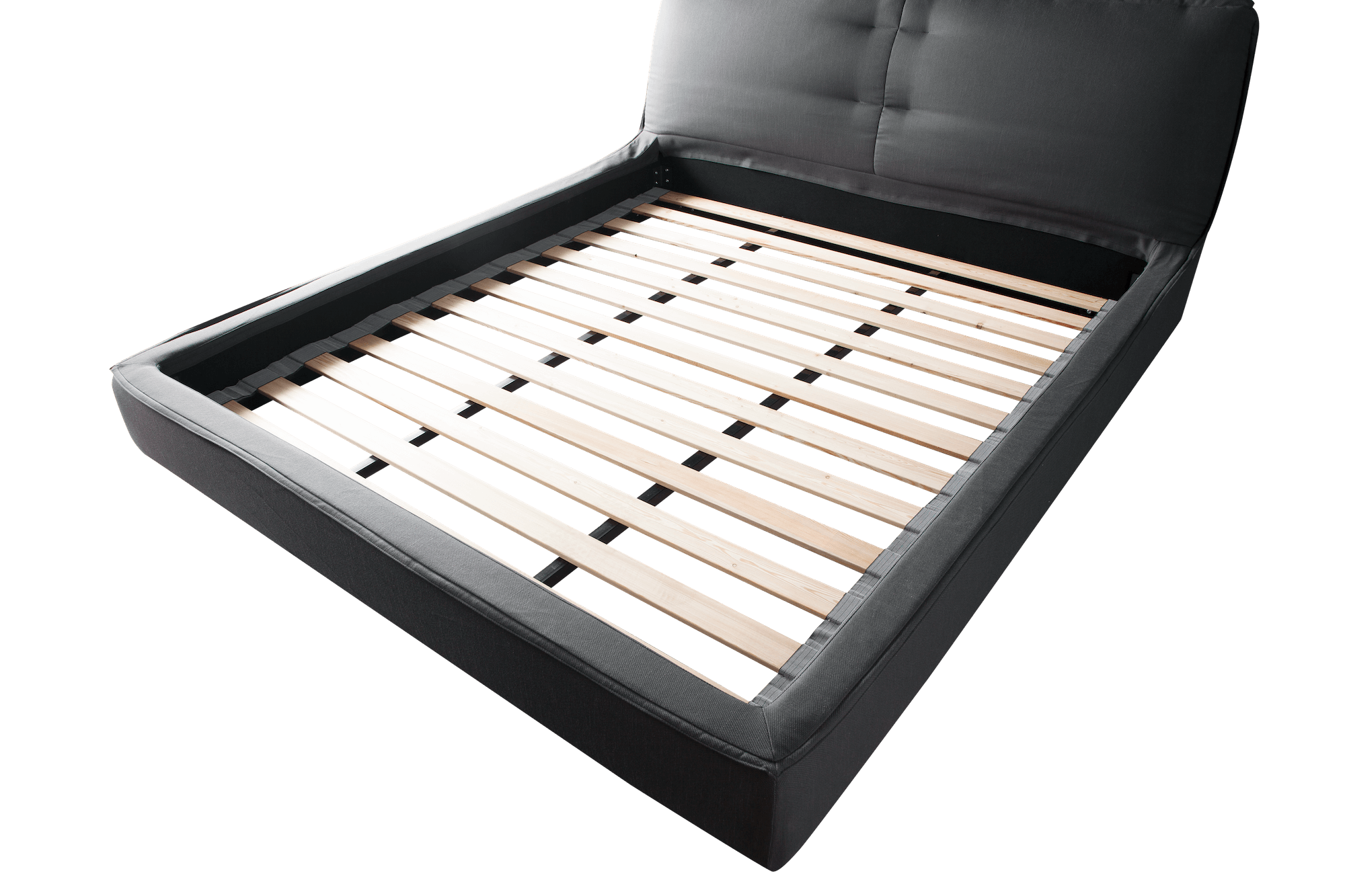 Black bed frame