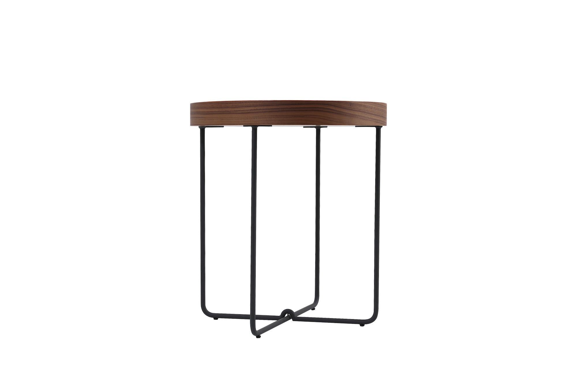 End Table Orange Lacquer