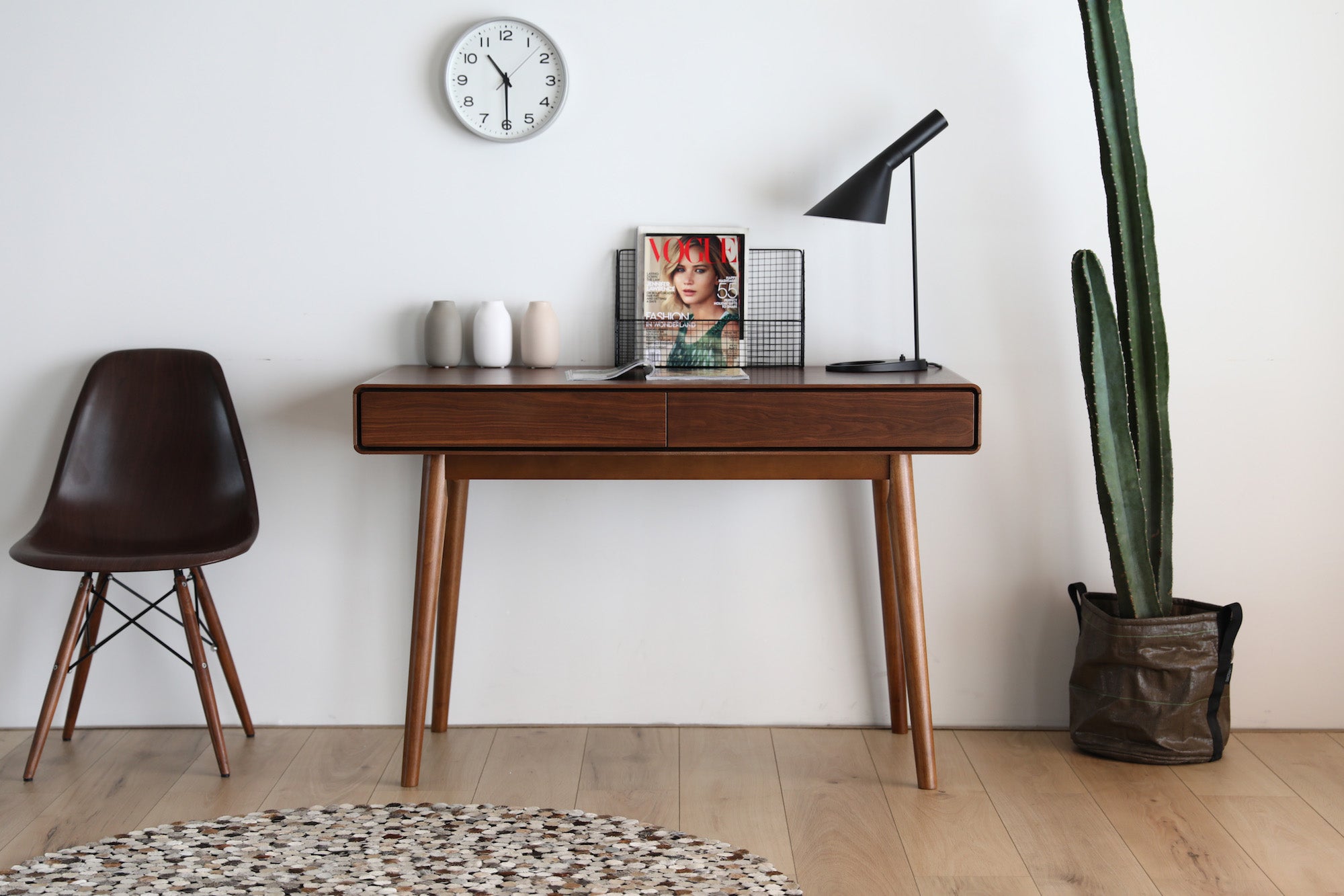 Walnut Desk and chair