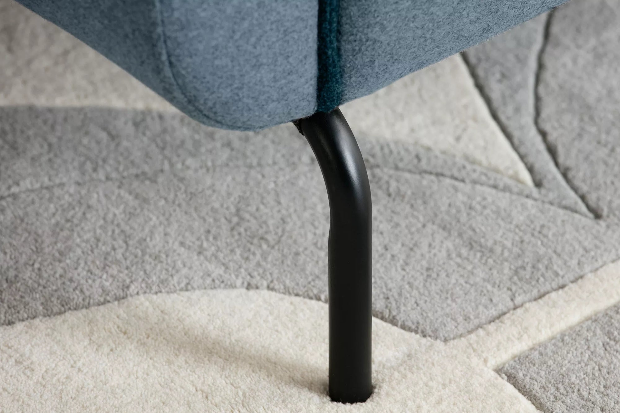 Blue Cashmere Sofa