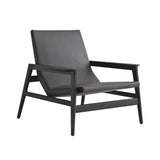 Black Ashwood frame armchair