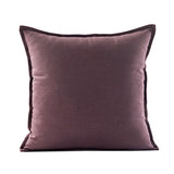 Purple Single Color Cushion Cover