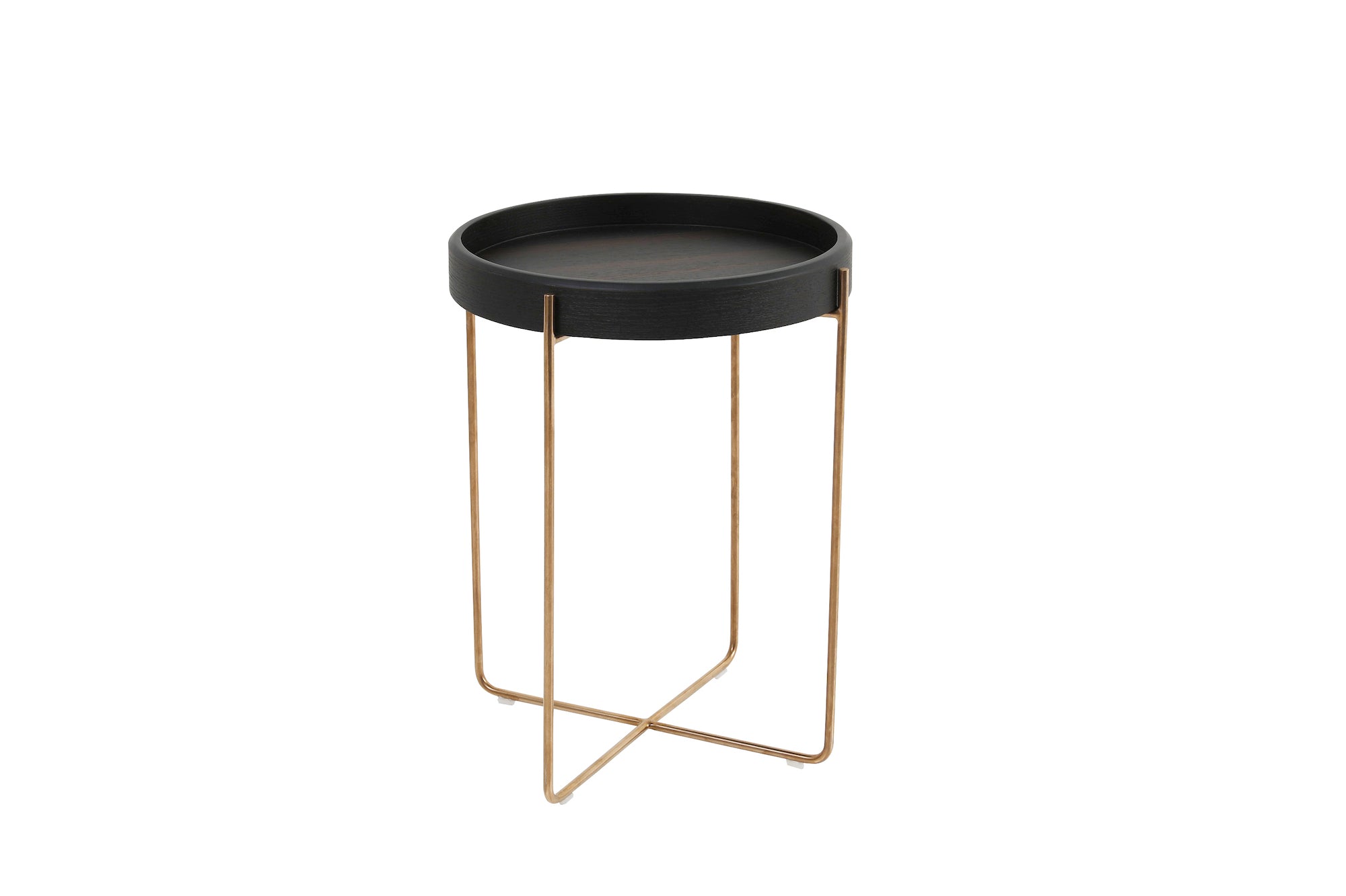 Smoked Oak Side Table
