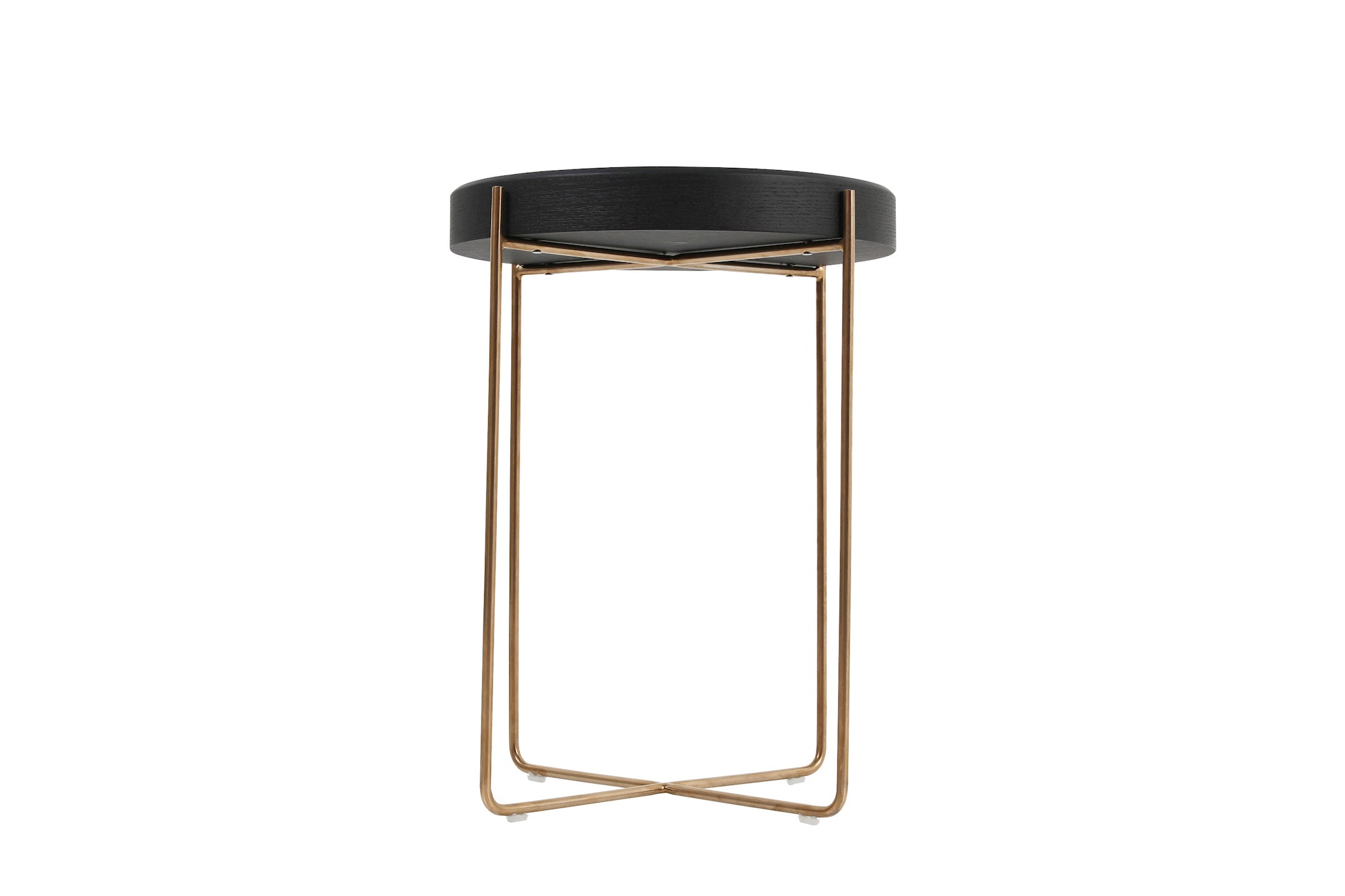 Smoked Oak Side Table